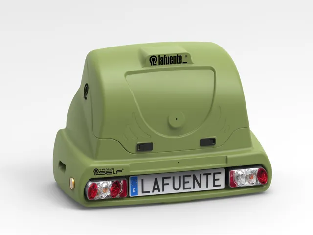 Porta Cargas Trans-Self (Verde) Polietileno Serie Transbag 1100 X 600 X 750 Mm. | 80 Kg.