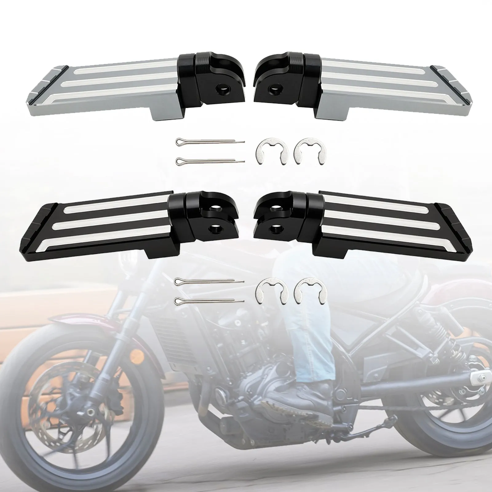 Reposapiés delantero para rebeldes 1100 CM1100 CMX 1100 DCT/MT 2021-2023