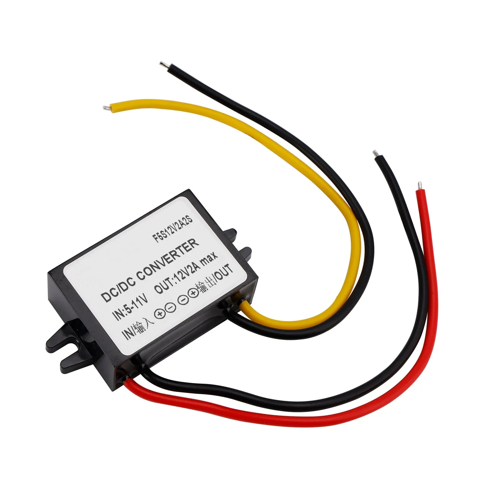 Regulador de potencia del convertidor para el elevador de tensión CC-CC 6 V-12 V 2 A 24 W, impermeable