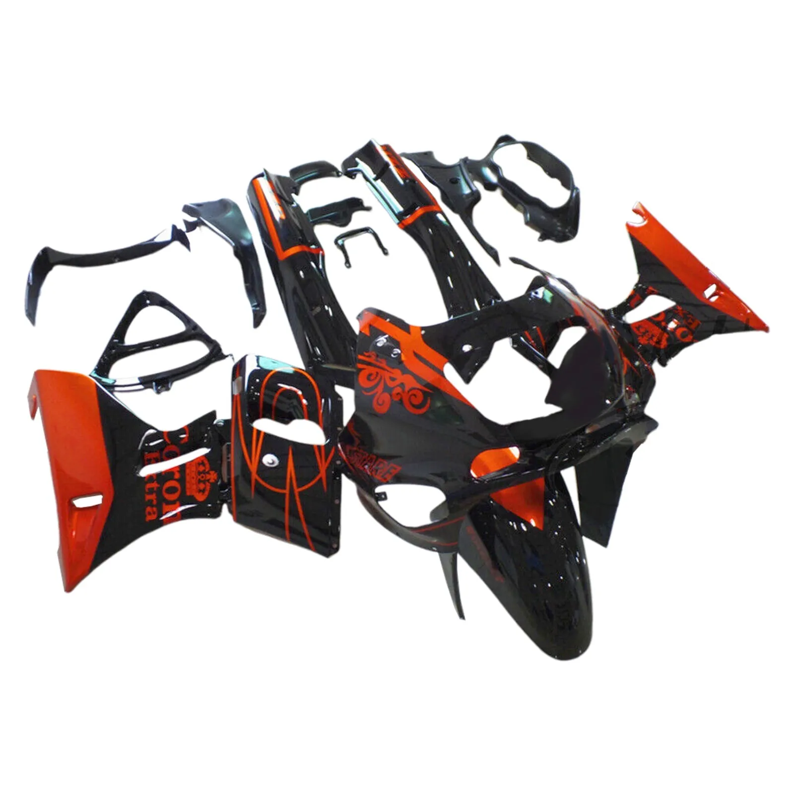 1993-2007 Kawasaki ZZR400 1998-2003 ZZR600 Kit de carenado de inyección Carrocería de plástico ABS