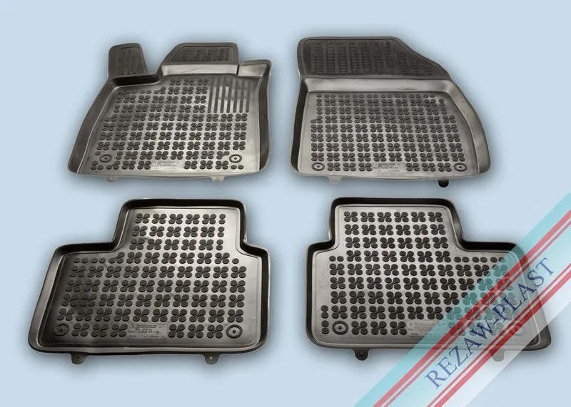 Alfombrillas Caucho Color Negro Con Clips Renault Talisman Desde 2015 4-Piezas