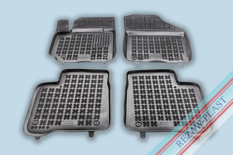 Alfombrillas Caucho Color Negro Con Clips Suzuki Baleno Desde 2016 4 Piezas