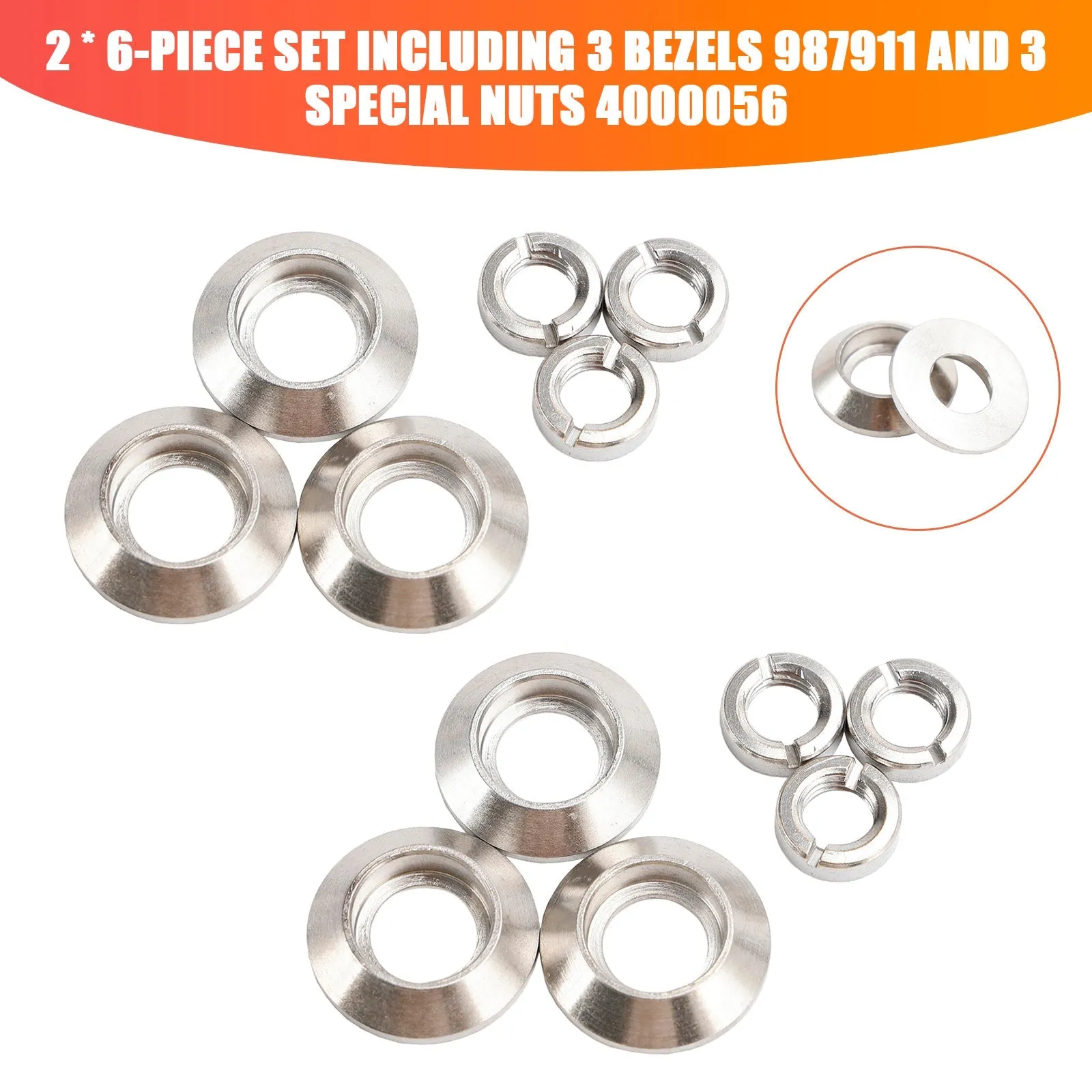 2 uds tuercas de interruptor de tablero y bisel para Jeep CJ5 CJ7 CJ8 1972-1986 ventilador de limpiaparabrisas ligero