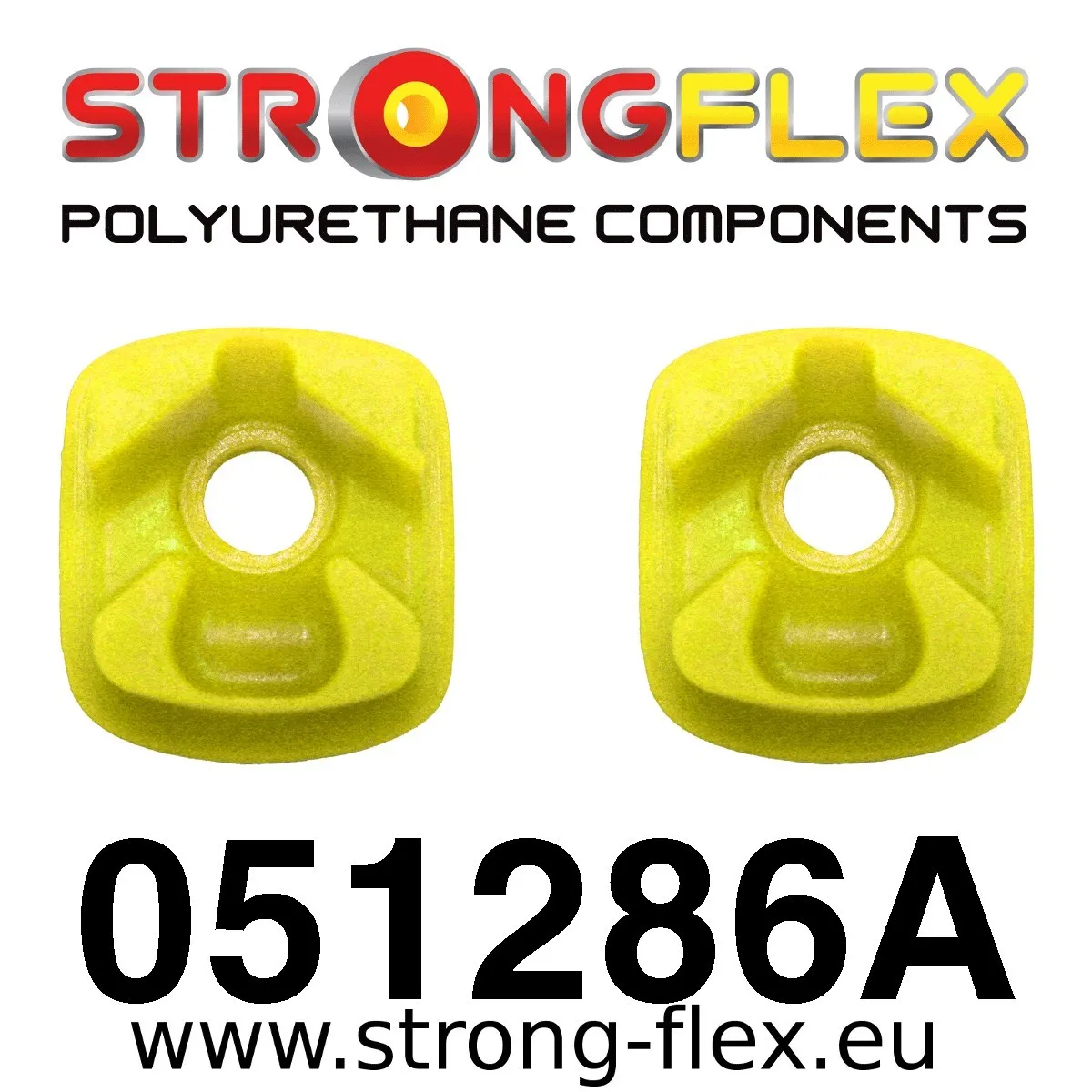 SILENTBLOCK Peugeot 1007 Todos modelos INSERCIONES INFERIORES TRASERAS DEL SOPORTE DEL MOTOR FLEX STRONG SPORT