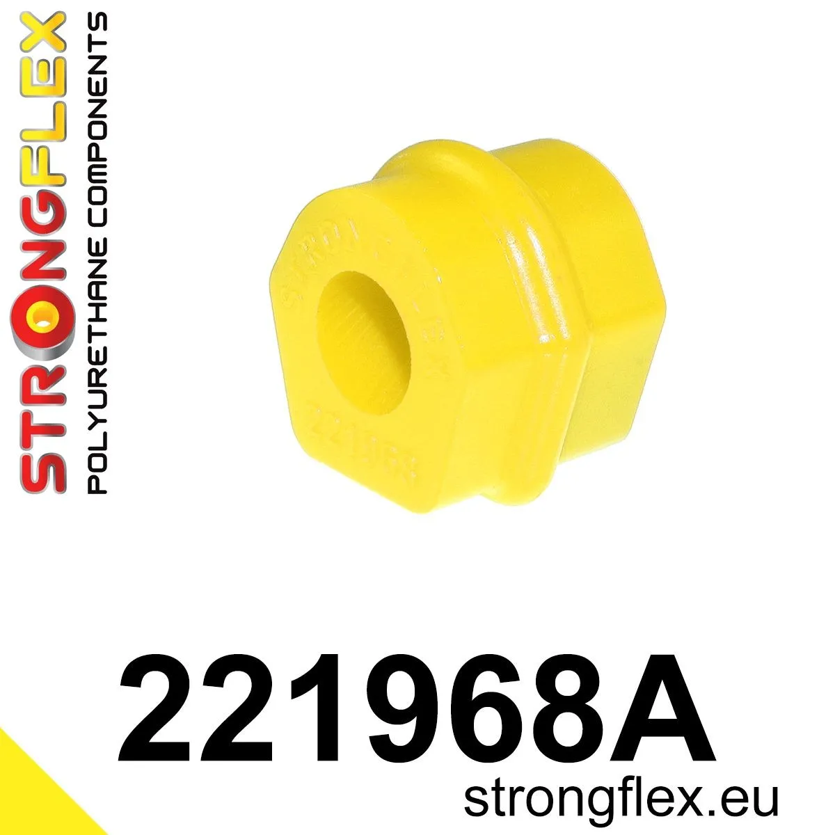 SILENTBLOCK Volkswagen Sharan I 95-10 Todos modelos KIT DE CASQUILLOS DE BARRA ESTABILIZADORA DELANTERA STRONGFLEX SPORT 2 Unida