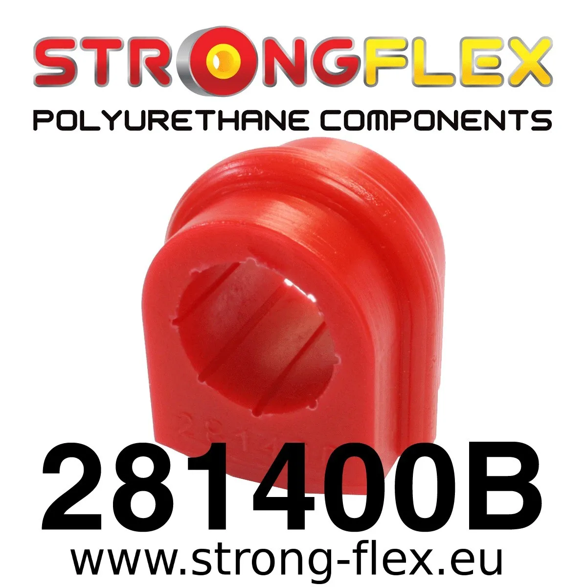 SILENTBLOCK Nissan Skyline R34 97-02 KIT DE CASQUILLOS DE BARRA ESTABILIZADORA DELANTERA STRONGFLEX 2 Unidades