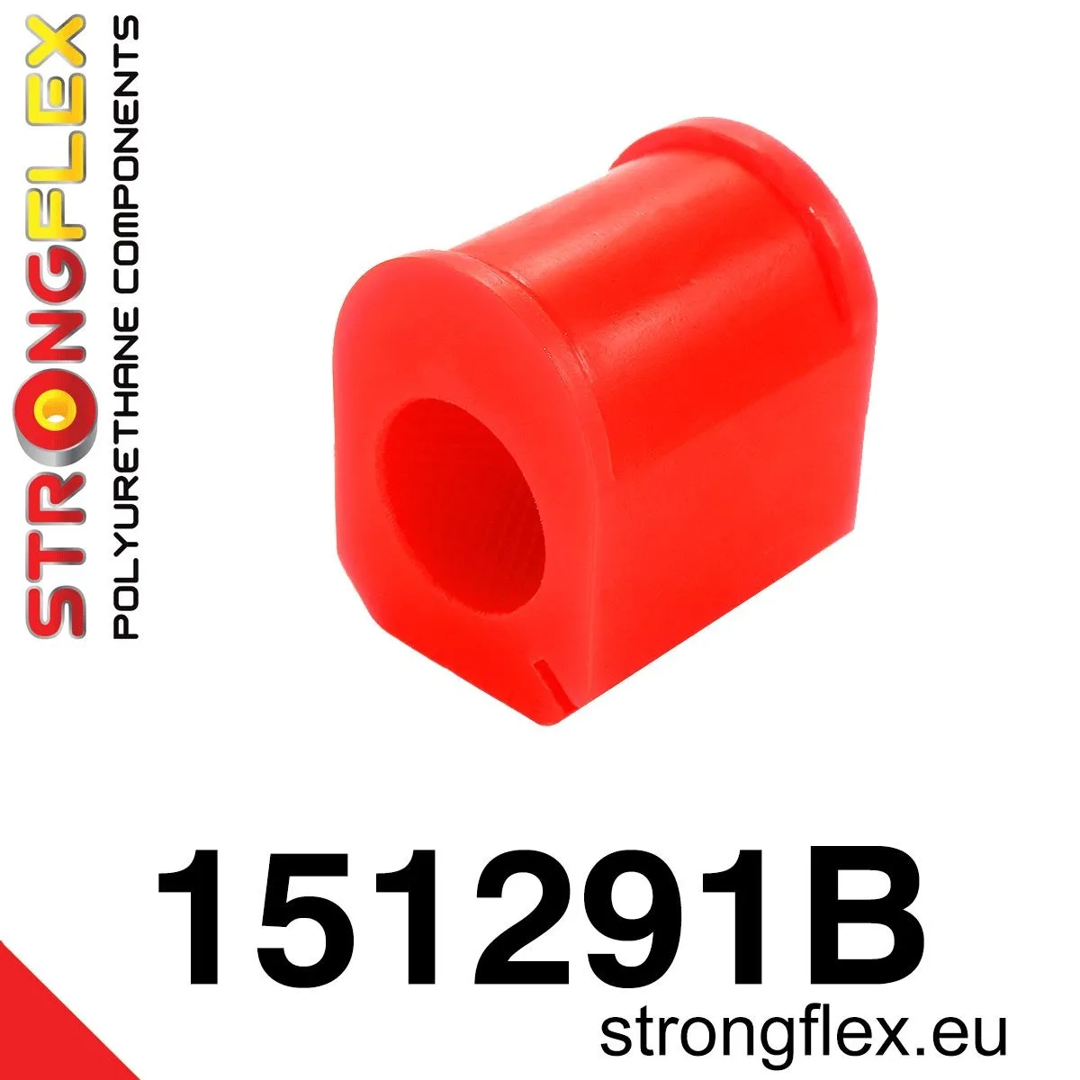 SILENTBLOCK Renault Twingo Ii 07-14 Todos modelos KIT DE CASQUILLOS DE BARRA ESTABILIZADORA DELANTERA STRONGFLEX 2 Unidades
