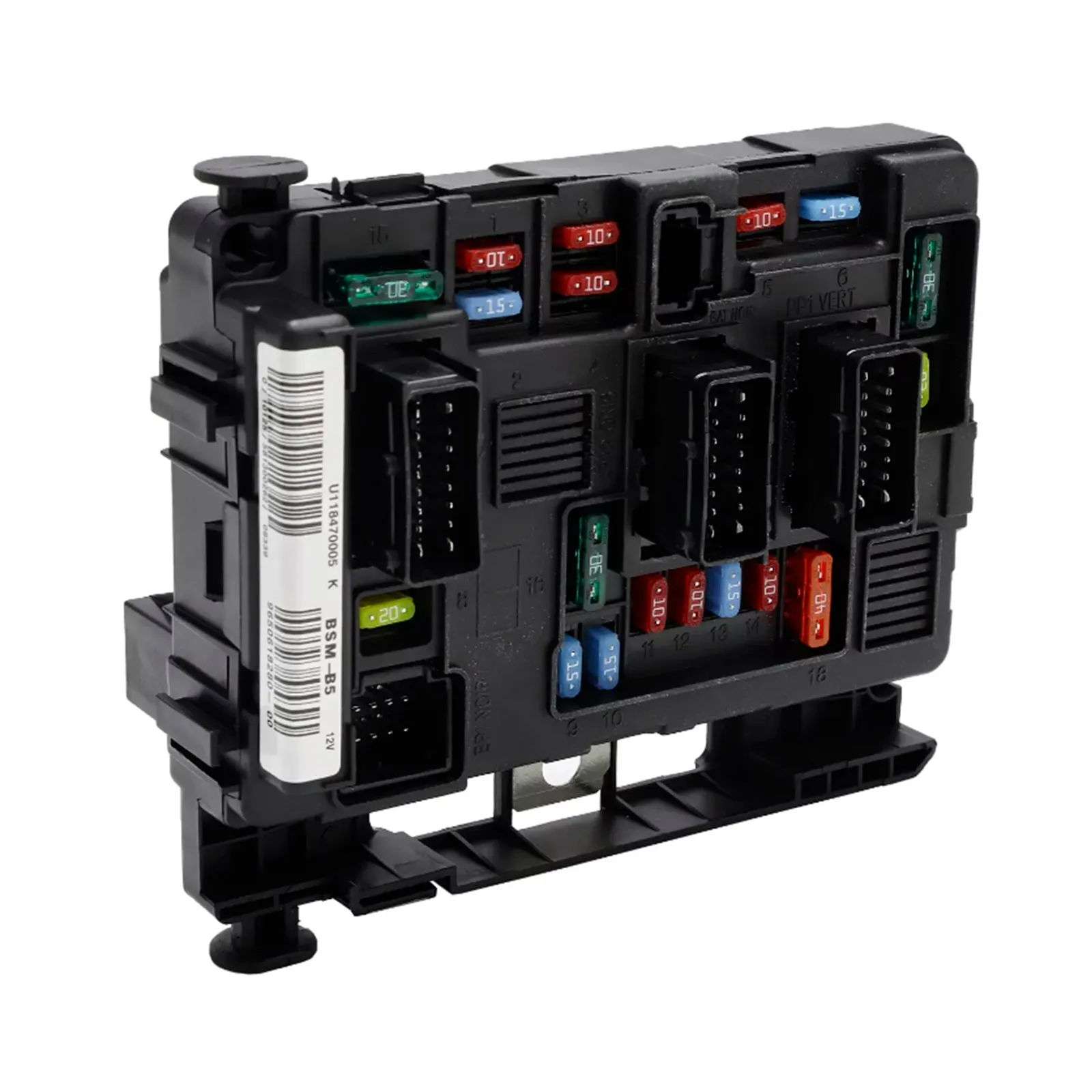 1998-2009 Peugeot 206 1.0 8V 1.1 8V 1.4 16V 1.4 8V 1.4 HDI 1.6 16V 1.6 8V 1.6 HDI 1.9 DDW8 Módulo de caja de fusibles 2.0 16 V 2.0 HDI BSM 9650618280