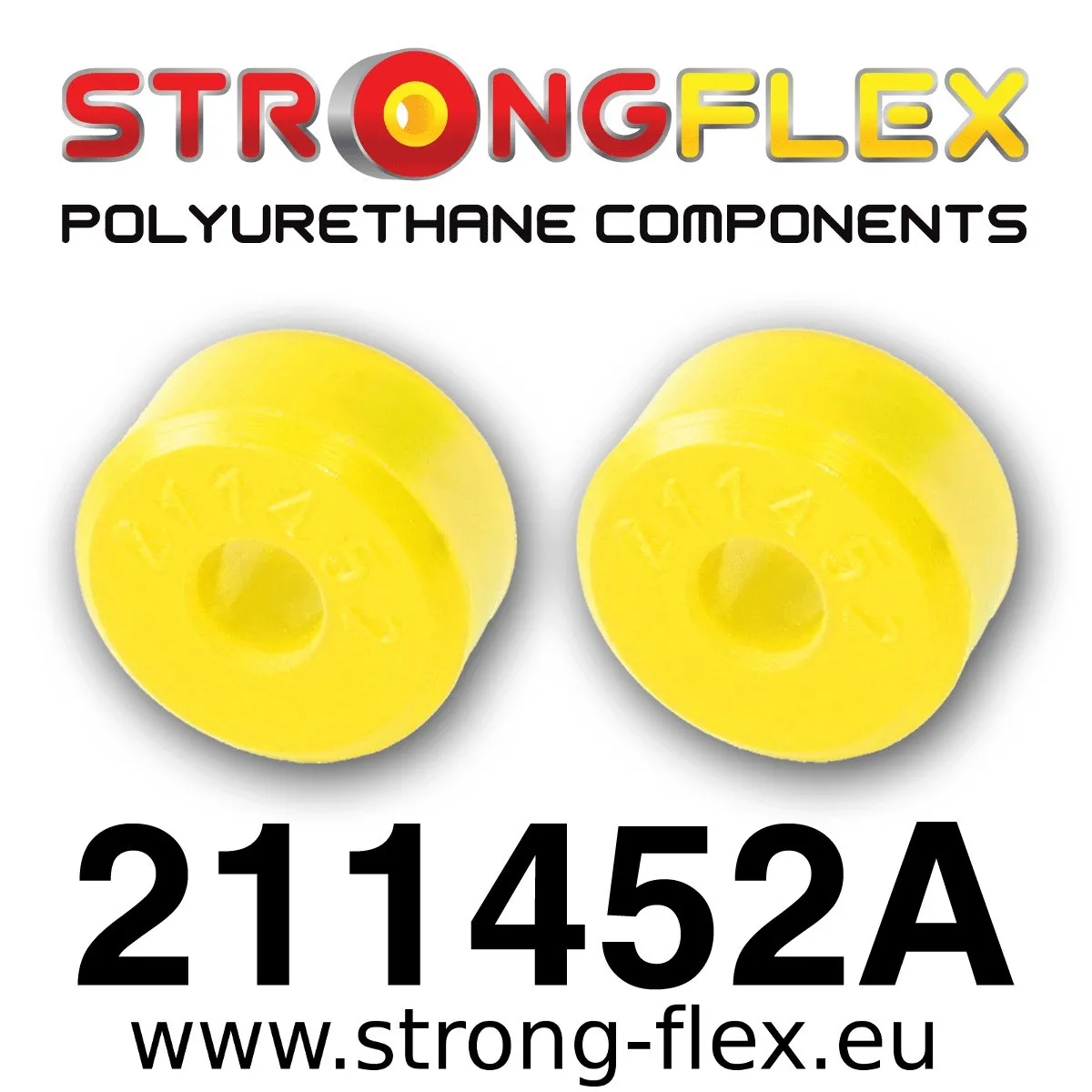 SILENTBLOCK Toyota Land Cruiser 96-02 Todos modelos STRONGFLEX KIT DE CASQUILLO DE ENLACE FINAL DE BARRA ESTABILIZADORA DELANTER