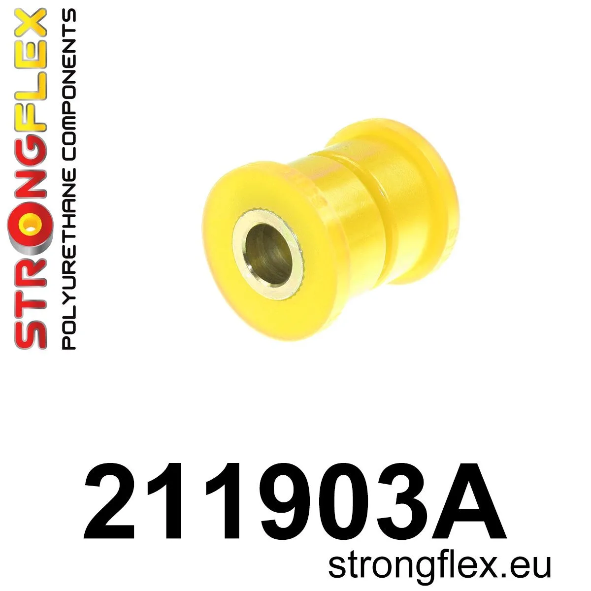 SILENTBLOCK Toyota Supra Supra Iii 86-93 STRONGFLEX BRAZO DE ARRASTRE TRASERO - KIT DE CASQUILLO TRASERO SPORT 2 Unidades
