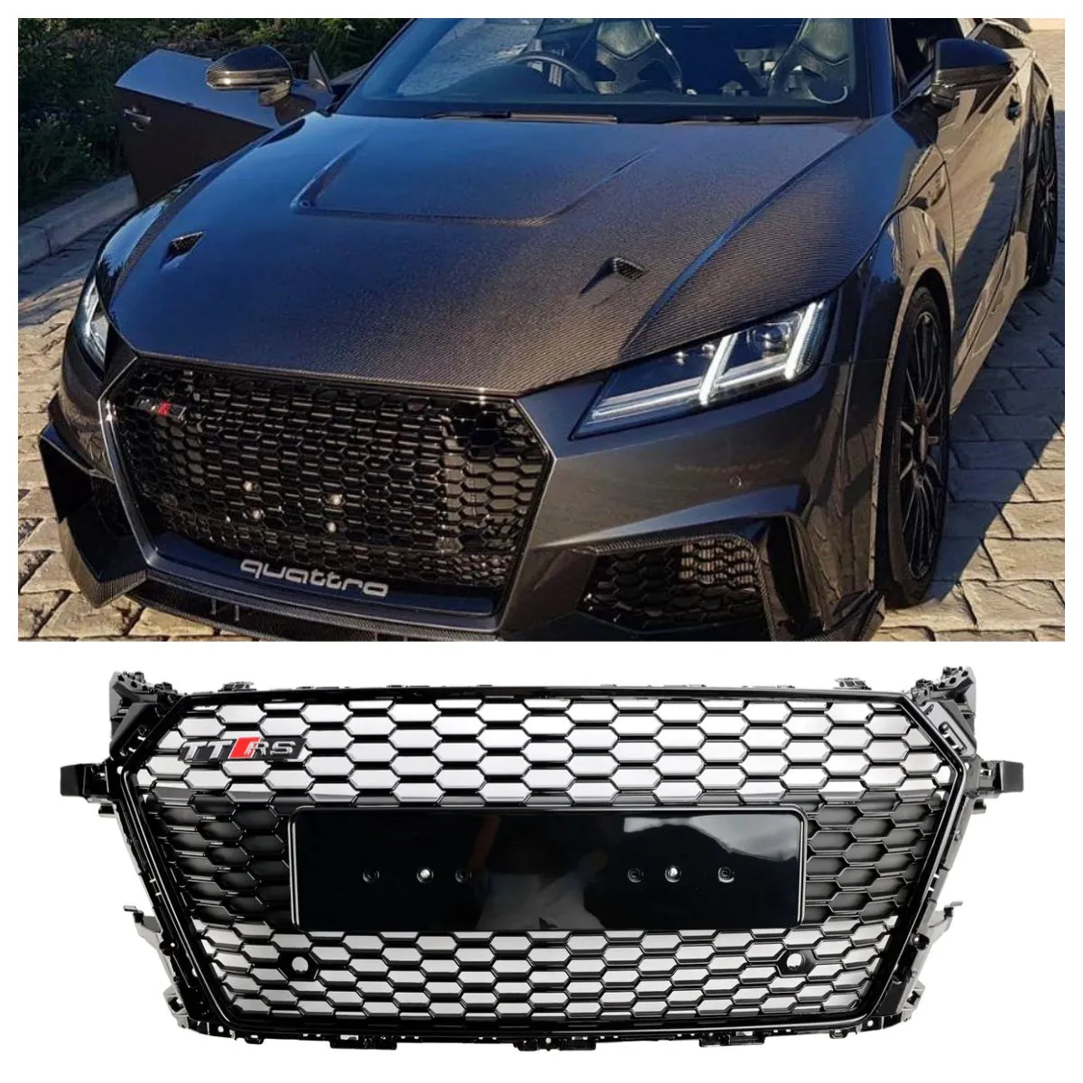2014-2023 Audi TT MK3 FV 8S RS Style Honeycomb Gross