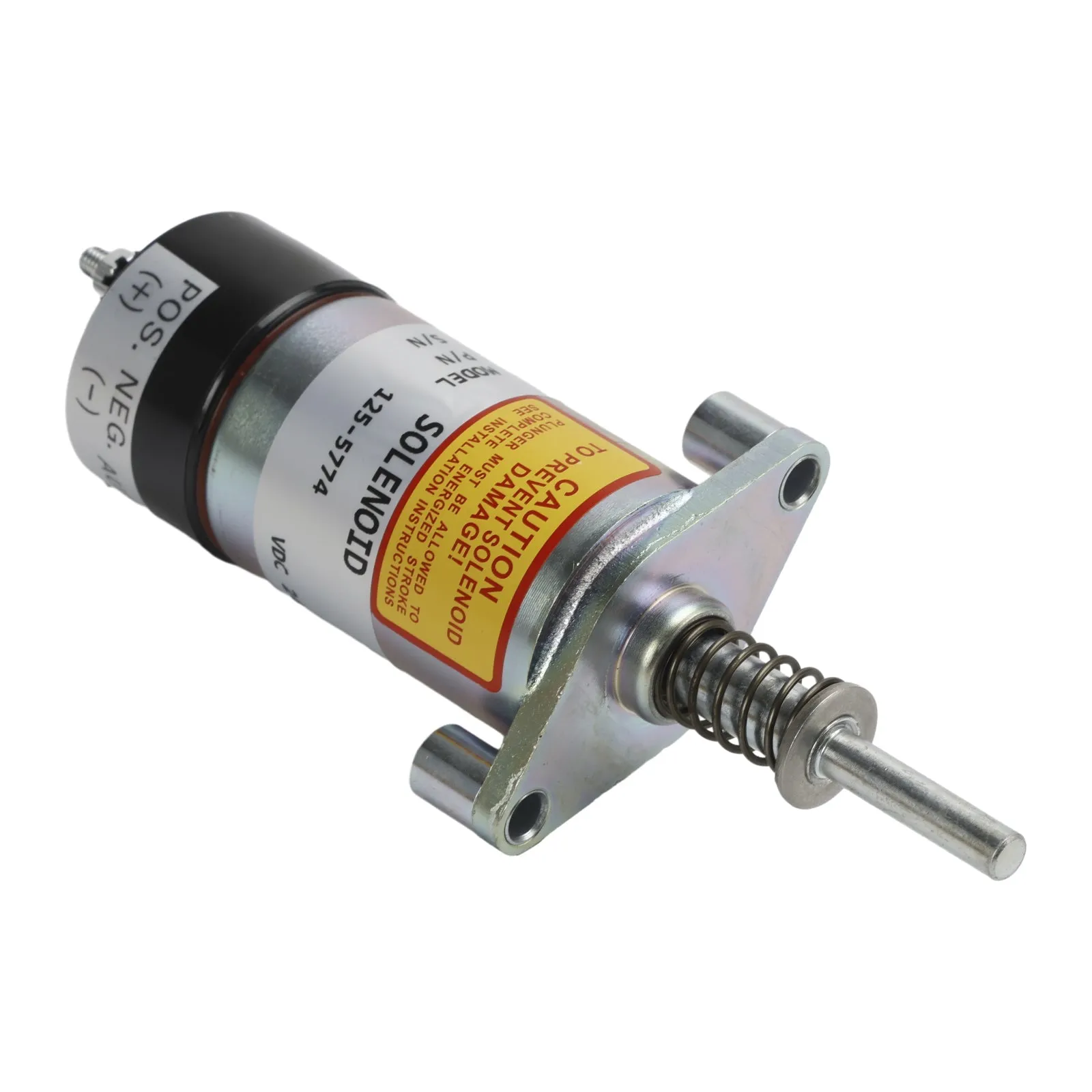 Solenoide de cierre de combustible 125-5774 24V para Caterpillar 3204 3304 3304B 3306 3306B