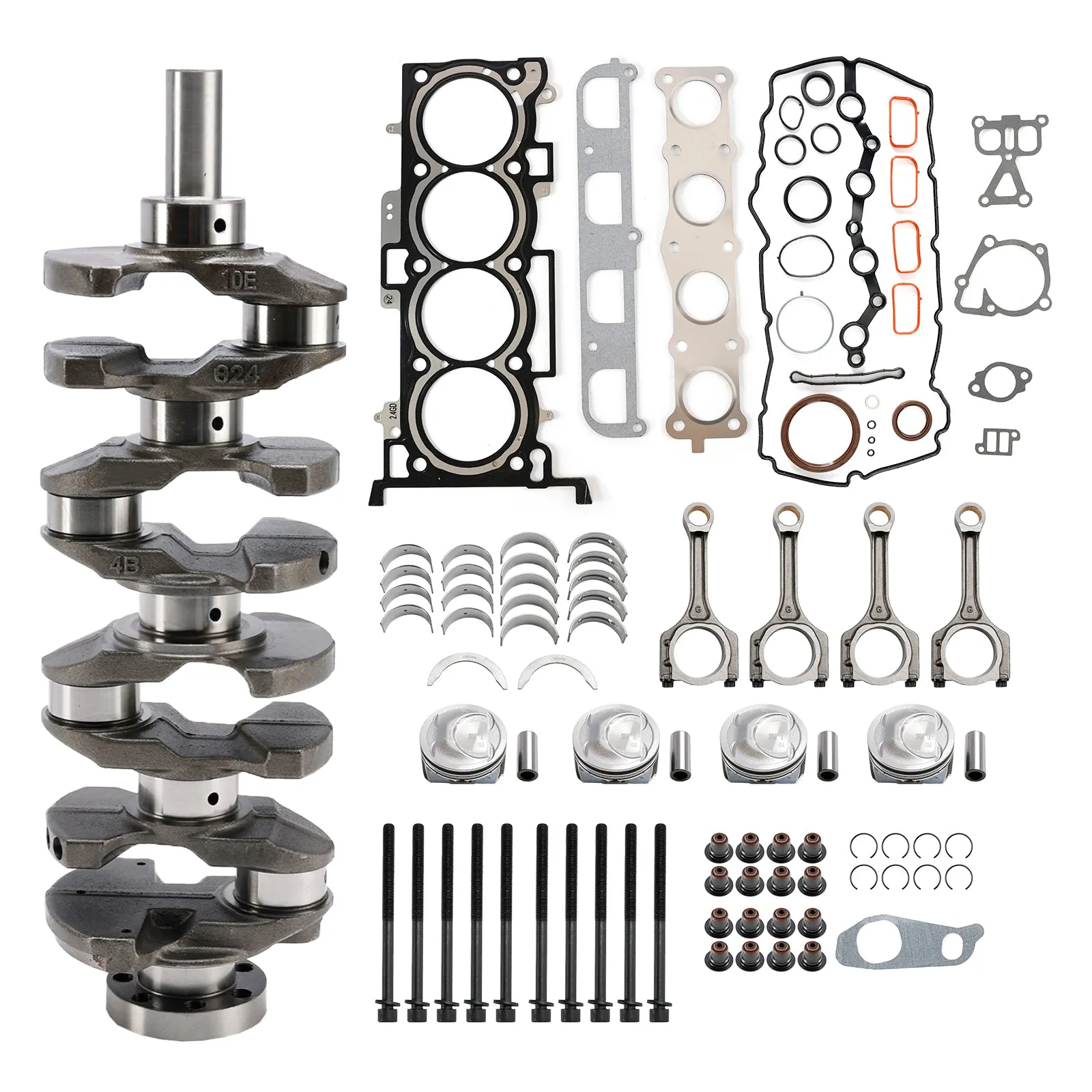 Kit de revisión y reconstrucción del motor HYUNDAI KIA Sorento G4KJ 2.4L Bielas del cigüeñal