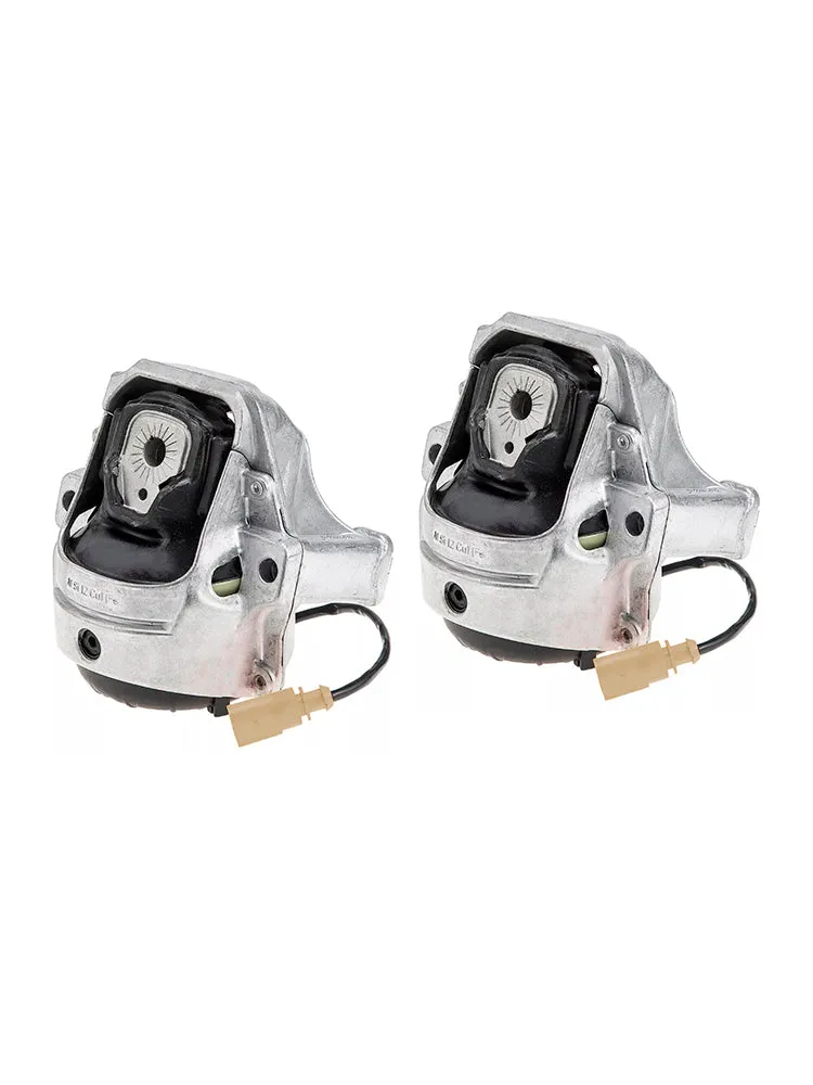 Par de soportes de montaje del motor para Audi A4 2009-2016 8R0199381