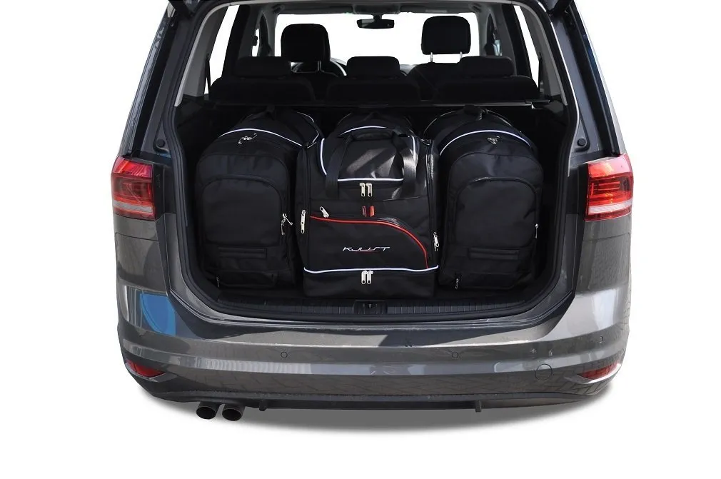 MALETAS ESPECIFICAS PARA VW TOURAN 2015+ CONJUNTO DE BOLSAS DE COCHE 4 UNIDADES