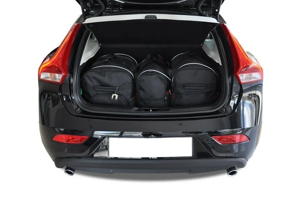 MALETAS ESPECIFICAS PARA VOLVO V40 HATCHBACK 2012+ CONJUNTO DE BOLSAS 3 UNIDADES
