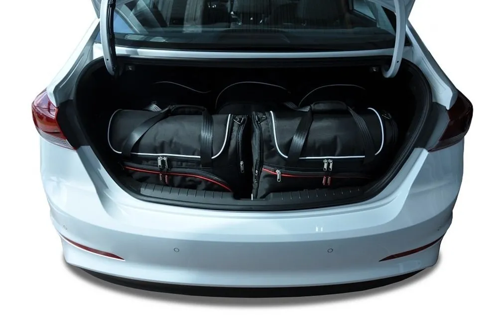 MALETAS ESPECIFICAS PARA HYUNDAI ELANTRA 2016-2020 CONJUNTO DE BOLSAS DE COCHE 5 UNIDADES