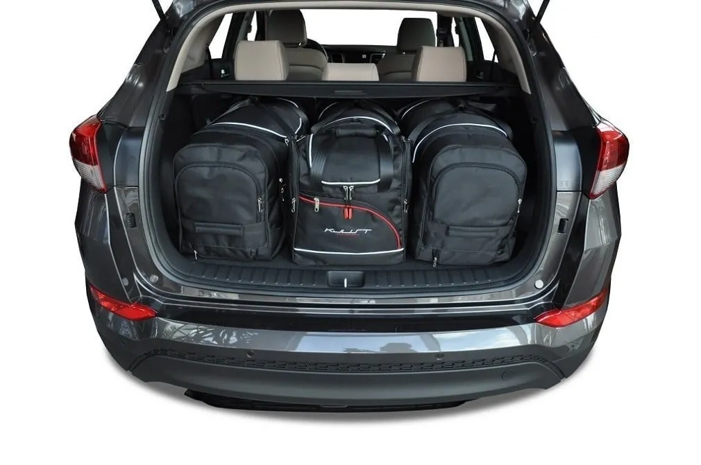 MALETAS ESPECIFICAS PARA HYUNDAI TUCSON 2015-2020 CONJUNTO DE BOLSAS DE COCHE 4 UNIDADES