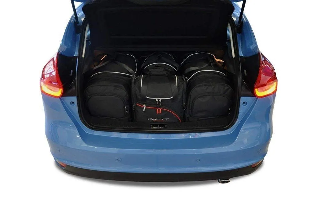 MALETAS ESPECIFICAS PARA FORD FOCUS HATCHBACK 2011-2018 CONJUNTO DE BOLSAS 4 UNIDADES
