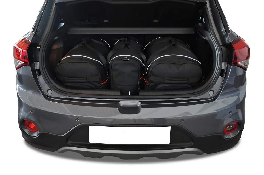 MALETAS ESPECIFICAS PARA HYUNDAI i20 2014-2020 CONJUNTO DE BOLSAS 3 UNIDADES