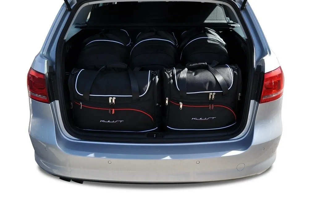 MALETAS ESPECIFICAS PARA VW PASSAT VARIANT 2010-2014 CONJUNTO DE BOLSAS DE COCHE 5 UNIDADES