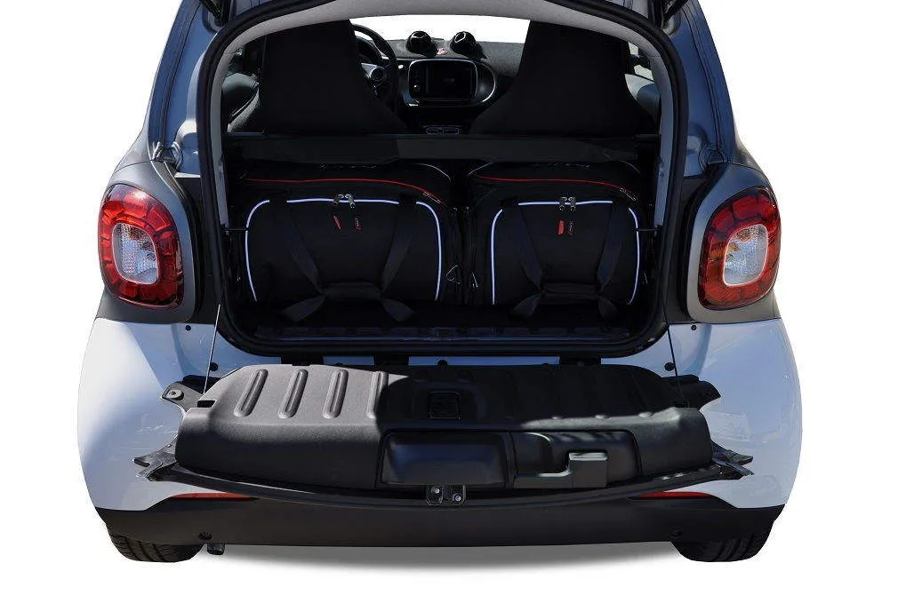 MALETAS ESPECIFICAS PARA SMART FORTWO COUPE 2014+ CONJUNTO DE BOLSAS COCHE 2 UNIDADES