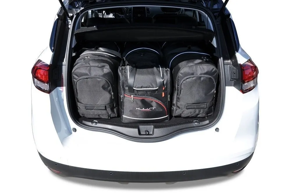 MALETAS ESPECIFICAS PARA RENAULT SCENIC 2015- CONJUNTO DE BOLSAS DE COCHE 4 UNIDADES