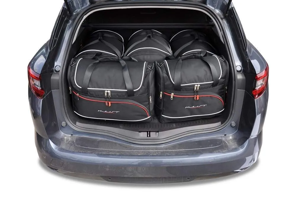 MALETAS ESPECIFICAS PARA RENAULT MEGANE GRANDTOUR 2016+ CONJUNTO DE BOLSAS 5 UNIDADES