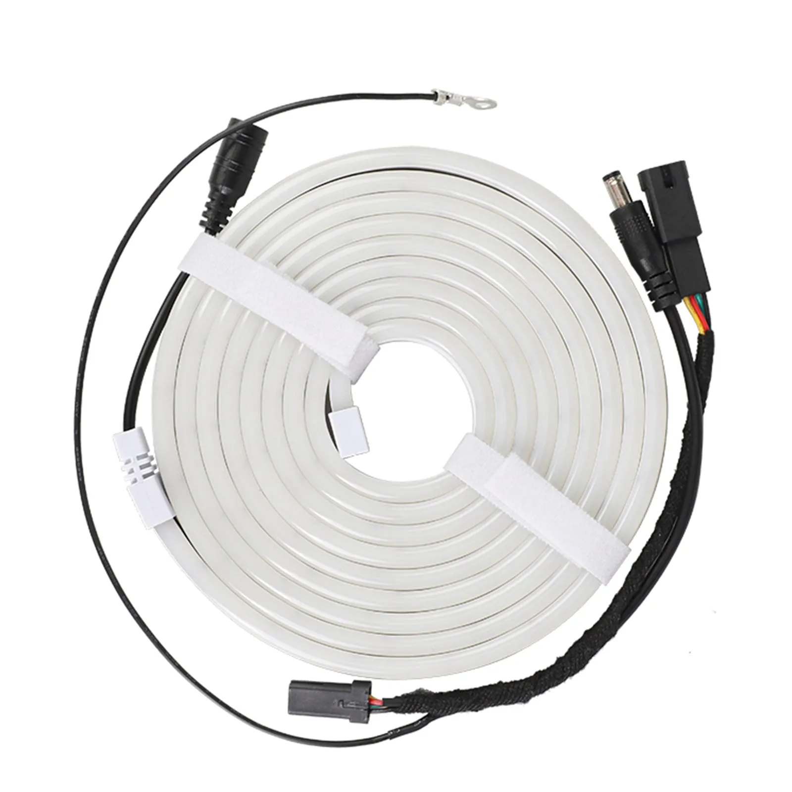 Tira de luz LED d'Luz de ambiente de maletero delantero de color cálido para Tesla Model 3/Y/S/X