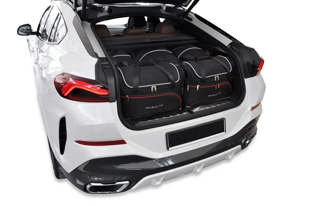 MALETAS ESPECIFICAS PARA BMW X6 2019+ CONJUNTO DE BOLSAS DE COCHE 5 UNIDADES