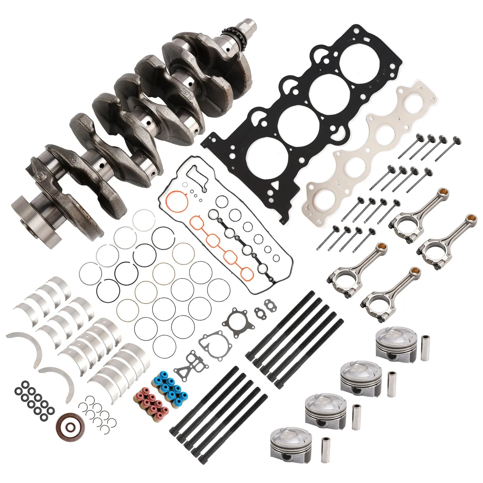 Kia Cee'd (JD) G4FJ 1.6T 2012-2018 Kit de reconstrucción y reacondicionamiento del motor Kit de juntas de varilla de pistón 231102B700