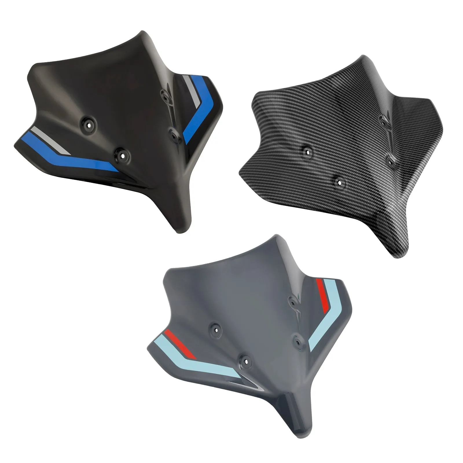 Parabrisas de motocicleta ABS para Yamaha MT-10/MT-10 SP 2022-2024