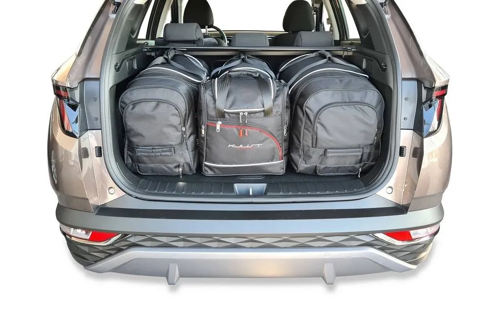 MALETAS ESPECIFICAS PARA HYUNDAI TUCSON 2020+ CONJUNTO DE BOLSAS DE COCHE 4 UNIDADES
