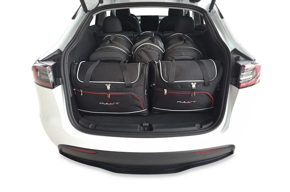 MALETAS ESPECIFICAS PARA TESLA MODELO Y 2020+ CONJUNTO DE BOLSAS DE COCHE 7 UNIDADES