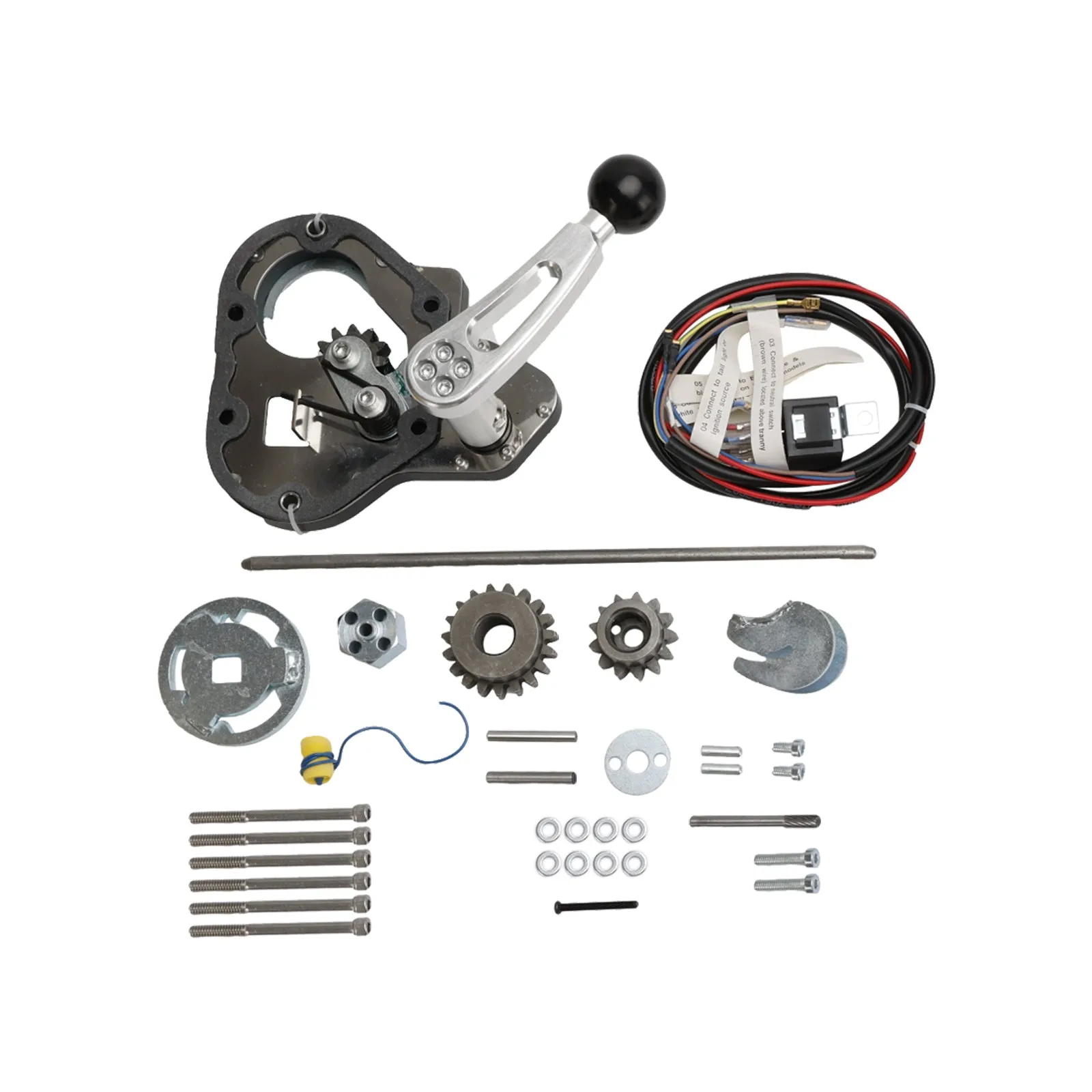 Patio trasero de 5 velocidades para Moto Harley W Ticket Knob Trike Sidecar