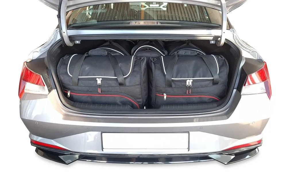 MALETAS ESPECIFICAS PARA HYUNDAI ELANTRA 2021+ CONJUNTO DE BOLSAS DE COCHE 5 UNIDADES