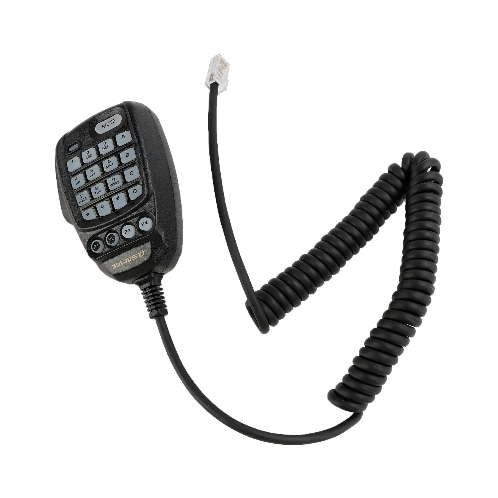 Micrófono de coche adecuado para YAESU SSM-85D Walkie Talkie Radio mango de megáfono