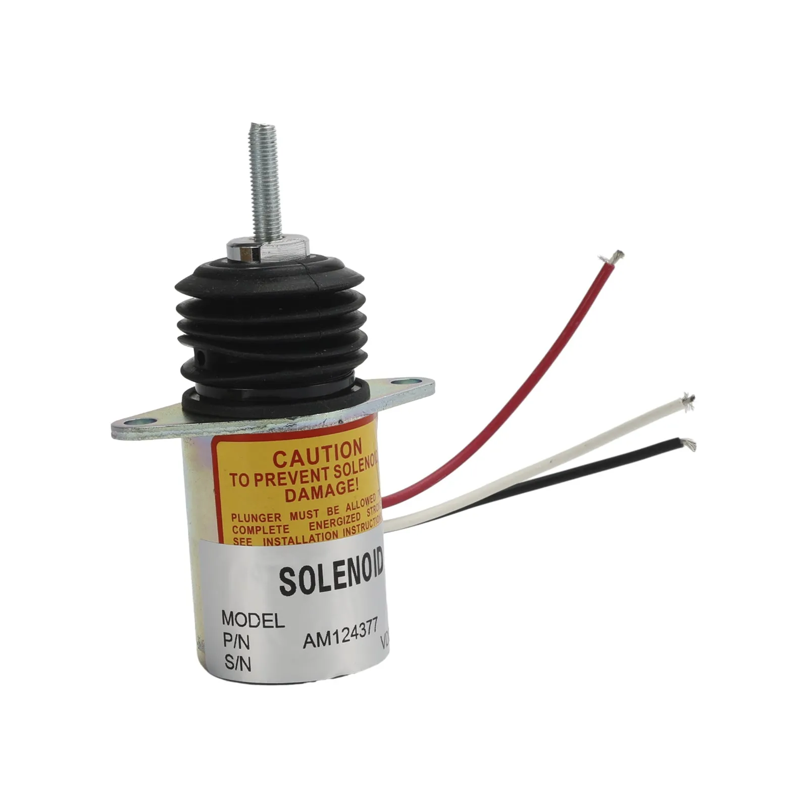 Solenoide de cierre de combustible de 12 V AM124379 AM124377 para John Deere 655 755 856