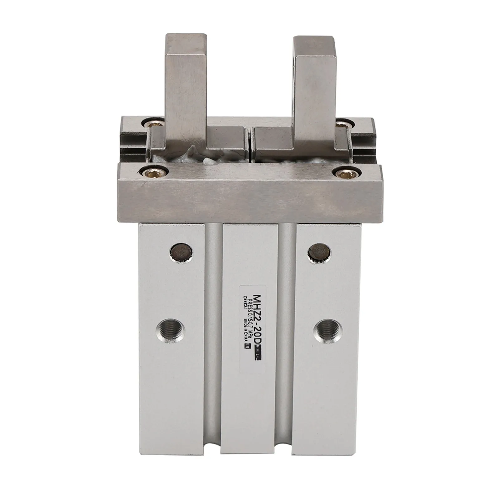 Para alicates neumáticos paralelos SMC MHZ2-20D 20 mm paralelo, orificio de la habitación neumática