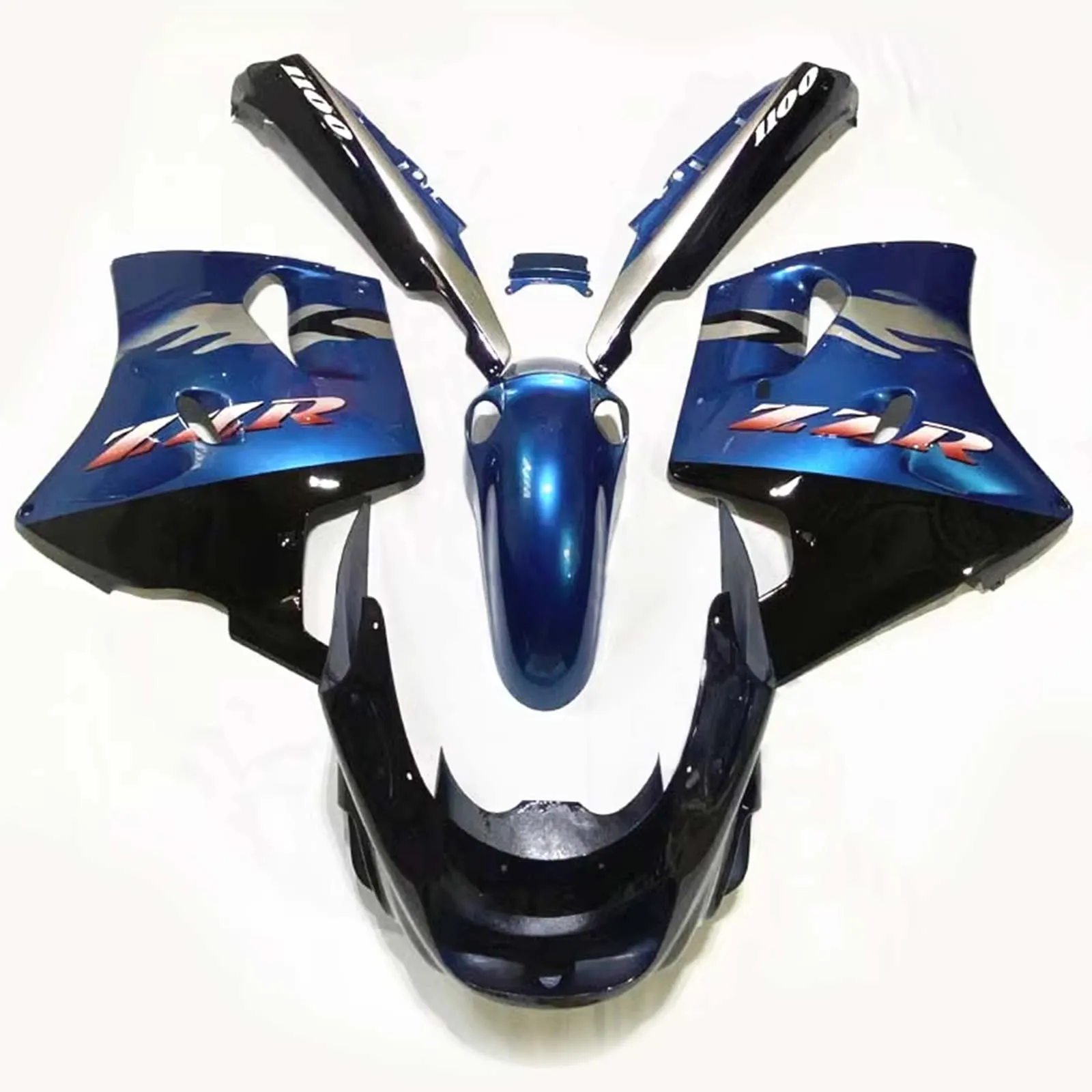 Kit de carenado de inyección Factura de plástico para Kawasaki ZZR1100 1993-2003