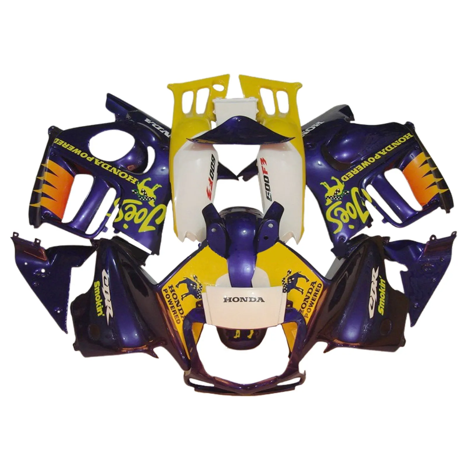 1995-1996 Honda CBR600 F3 Kit de carenado de inyección Carrocería de plástico ABS