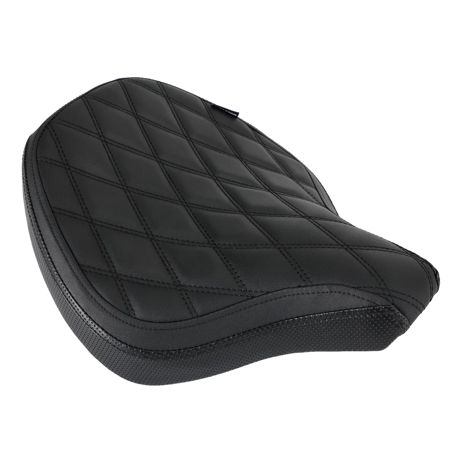 Cojín del asiento delantero del conductor Raider Pu Diamond negro para Tr Bobber 17-22 2020 2021