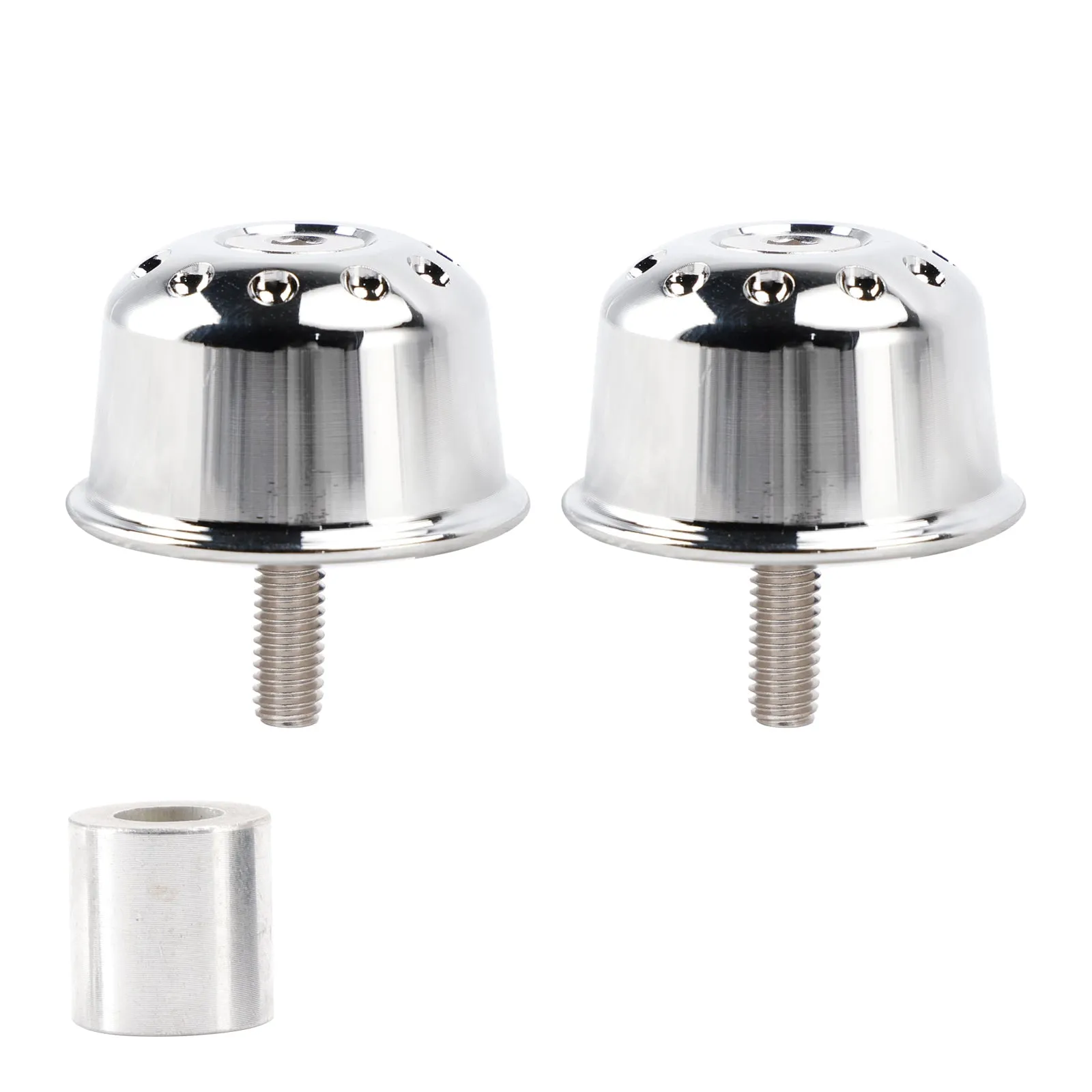 Kit de acabado en Handlebar End para Speed ​​Street Cup Twin Bonneville T100 T120 Noir