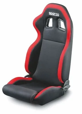 Asiento Sparco R100 Negro Rojo