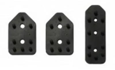 1 Kit Gomas (3 Piezas Diferentes) Reflex Negro