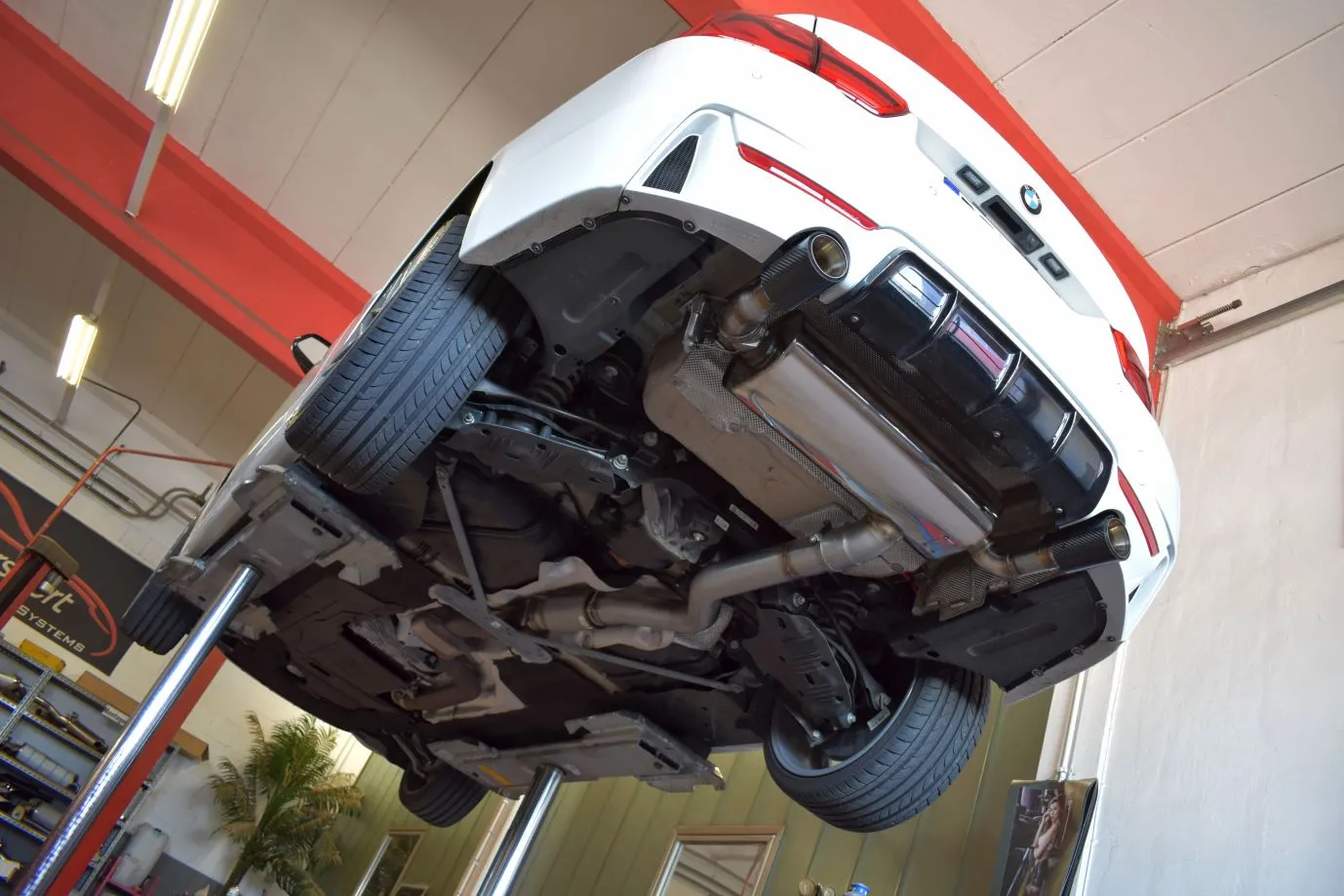 Catback-System De 90 Mm Con Salida De Escape Izquierdo Y Derecho Friedrich Bmw 3er F30 Desde Año: 07/2018- Sedan 340i/340ix 24