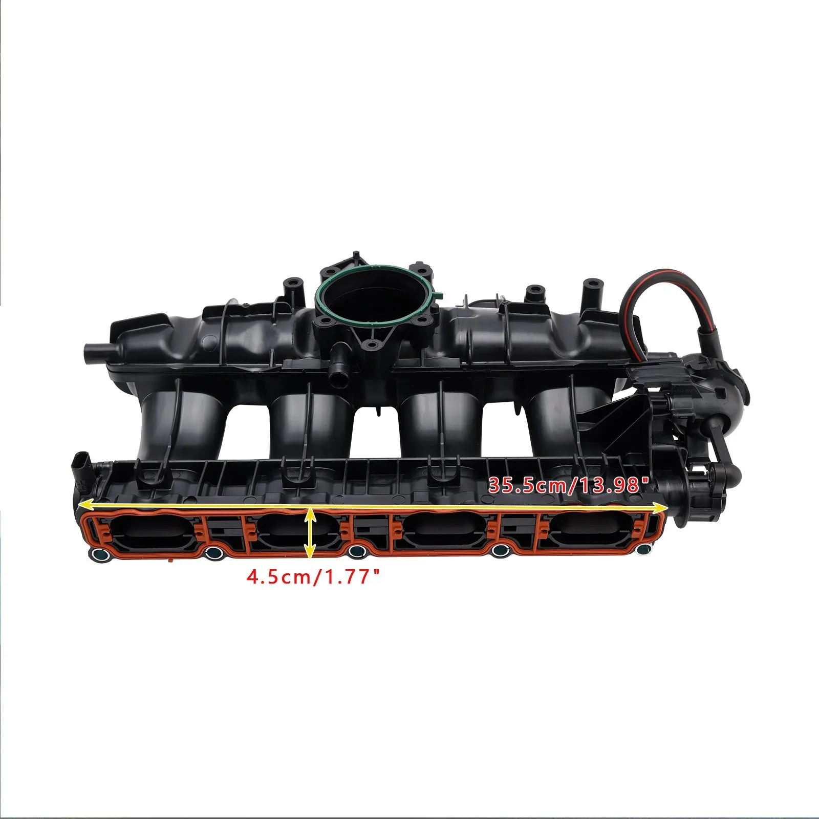 Colector de admisión de aire para motor Audi A3 CBFA o CCTA 2008-2013 06J133201BD