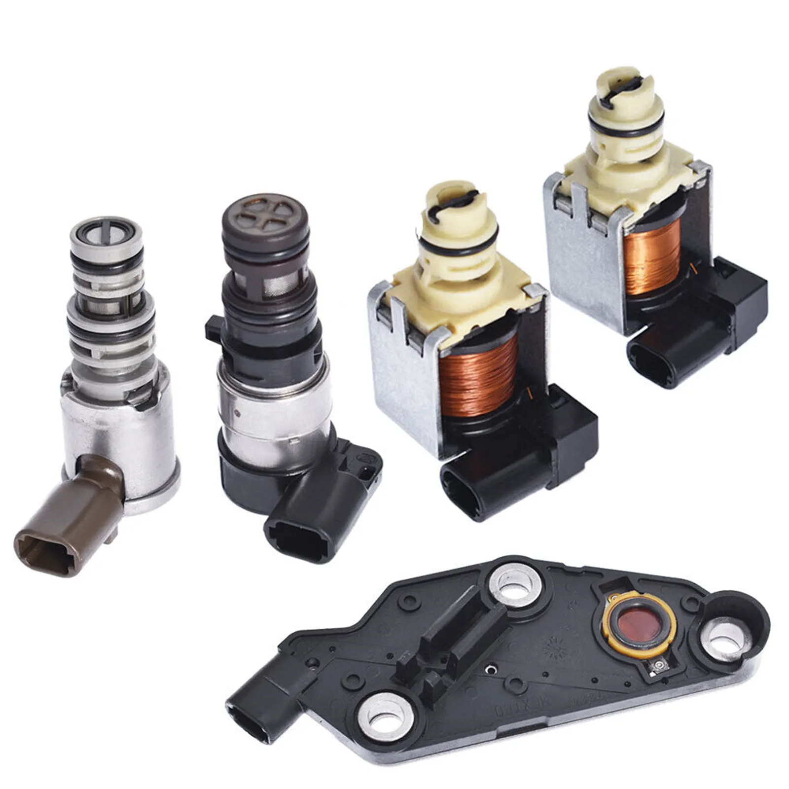 2005-2007 Relé V6 3.5L 3.9L 4 velocidades FWD AWD 4T65E Kit de solenoide de transmisión TCC Interruptor EPC de 2 velocidades