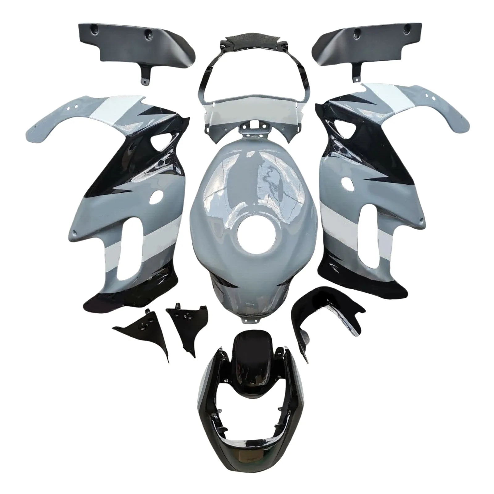 1997-2005 Honda VTR1000F Kit de carenado de inyección Carrocería de plástico ABS