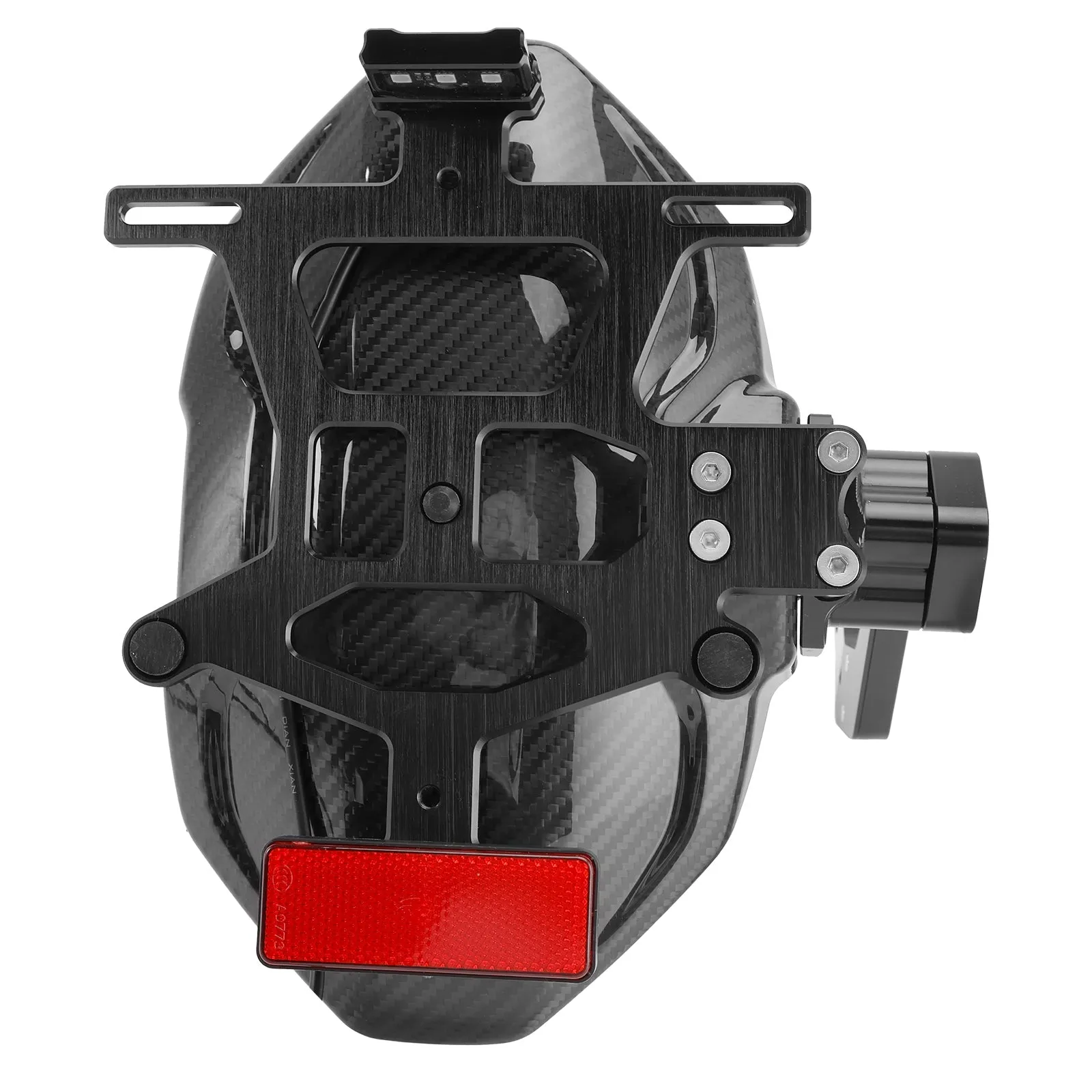 Fibra de carbono trasera, fibra trasera LED, para Honda CBR650R CB650R 2024-2025